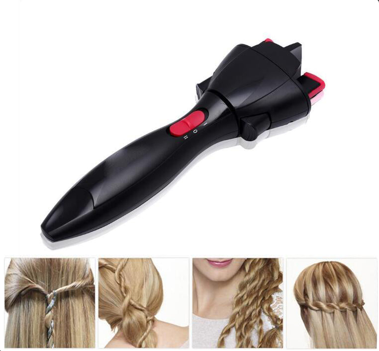 Automatic Hair Braider Hair Twister USB Electric Braiding Machine DIY Magic Roller Styling Tool Styler Bun Maker The Artful Oracle