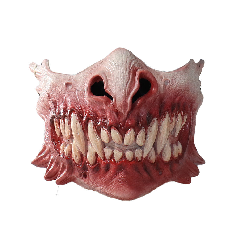 Half Face Mask Variant Horror Mask The Artful Oracle