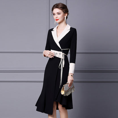 High-quality Light Luxury Nail-drilled Irregular Ruffle Skirt The Artful Oracle