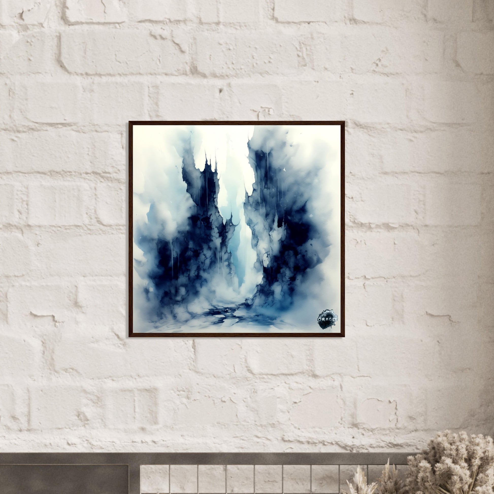 Ethereal Depths - Premium Matte Paper Wooden Framed Poster Gelato