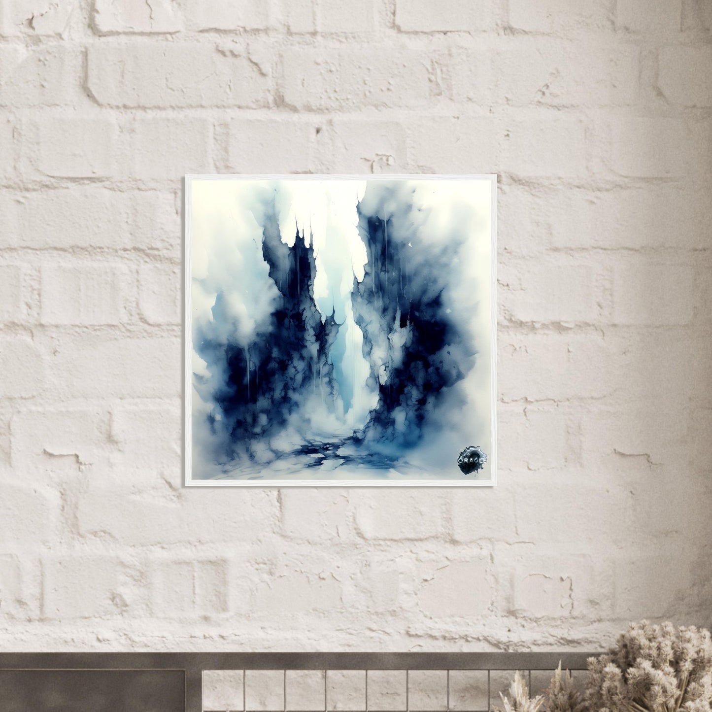 Ethereal Depths - Premium Matte Paper Wooden Framed Poster Gelato