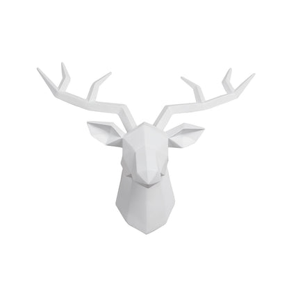 Elk Head Wall Hanging Deer Head Wall Decoration The Artful Oracle