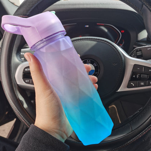 Spray Water Bottle For Girls Outdoor Sport Fitness Water Cup Large Capacity Spray Bottle Drinkware Travel Bottles Kitchen Gadgets The Artful Oracle