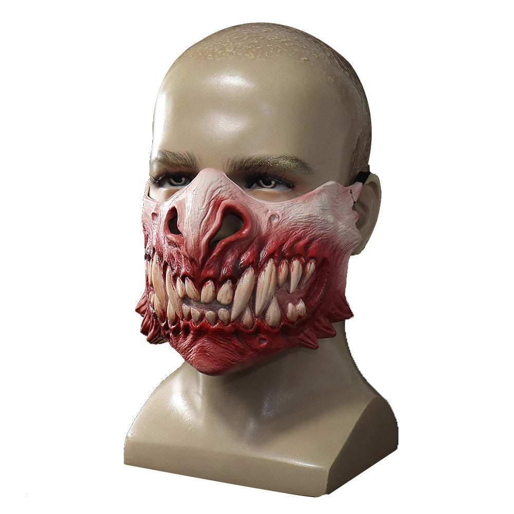 Half Face Mask Variant Horror Mask The Artful Oracle