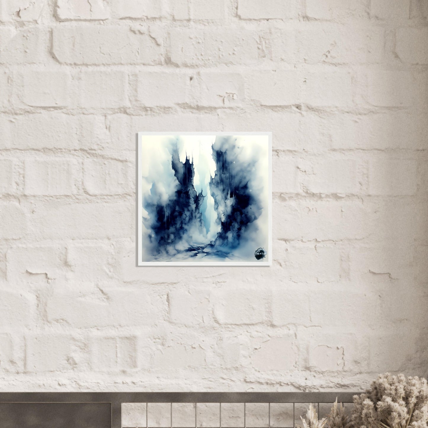 Ethereal Depths - Premium Matte Paper Wooden Framed Poster Gelato