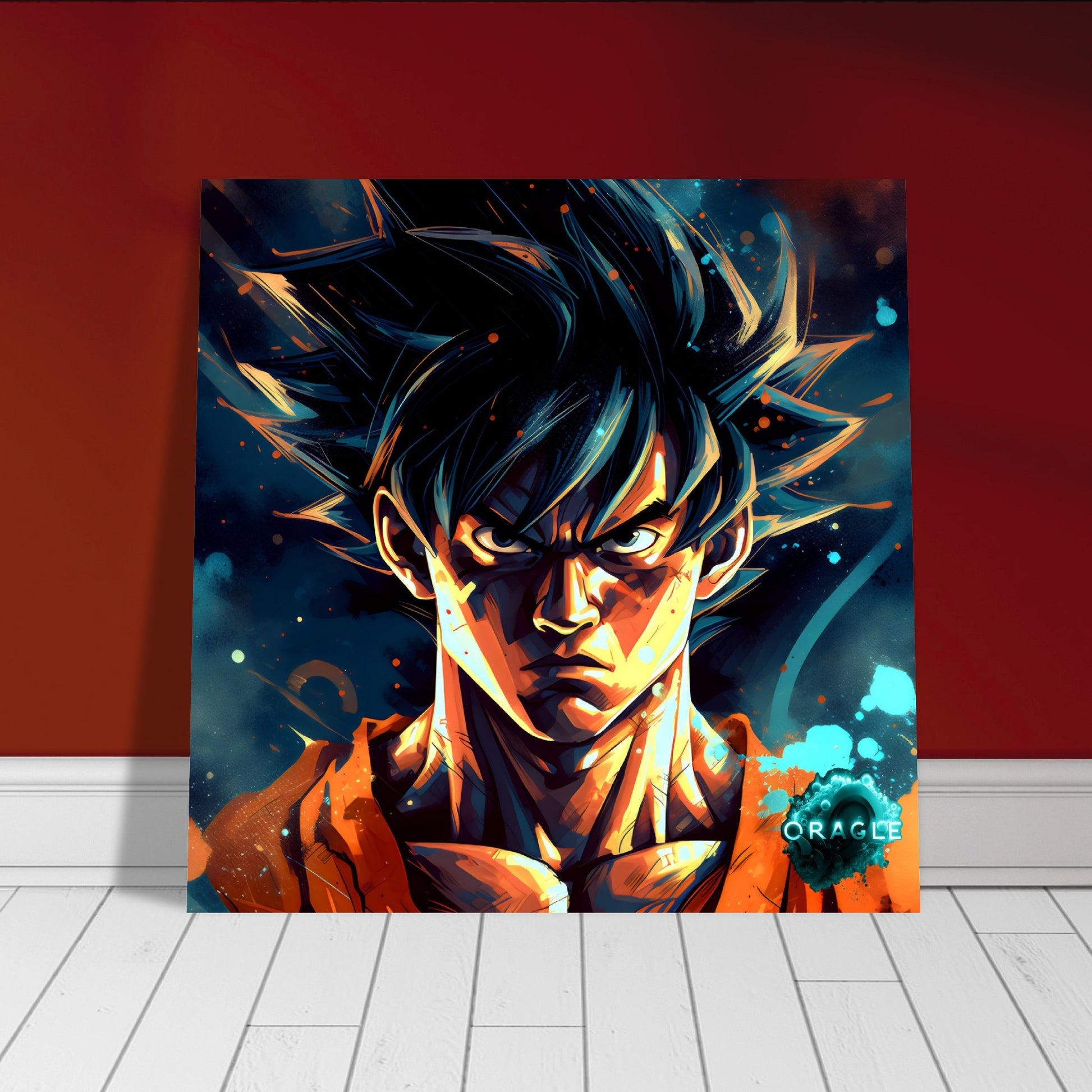 Goku Base - Aluminum Print Gelato