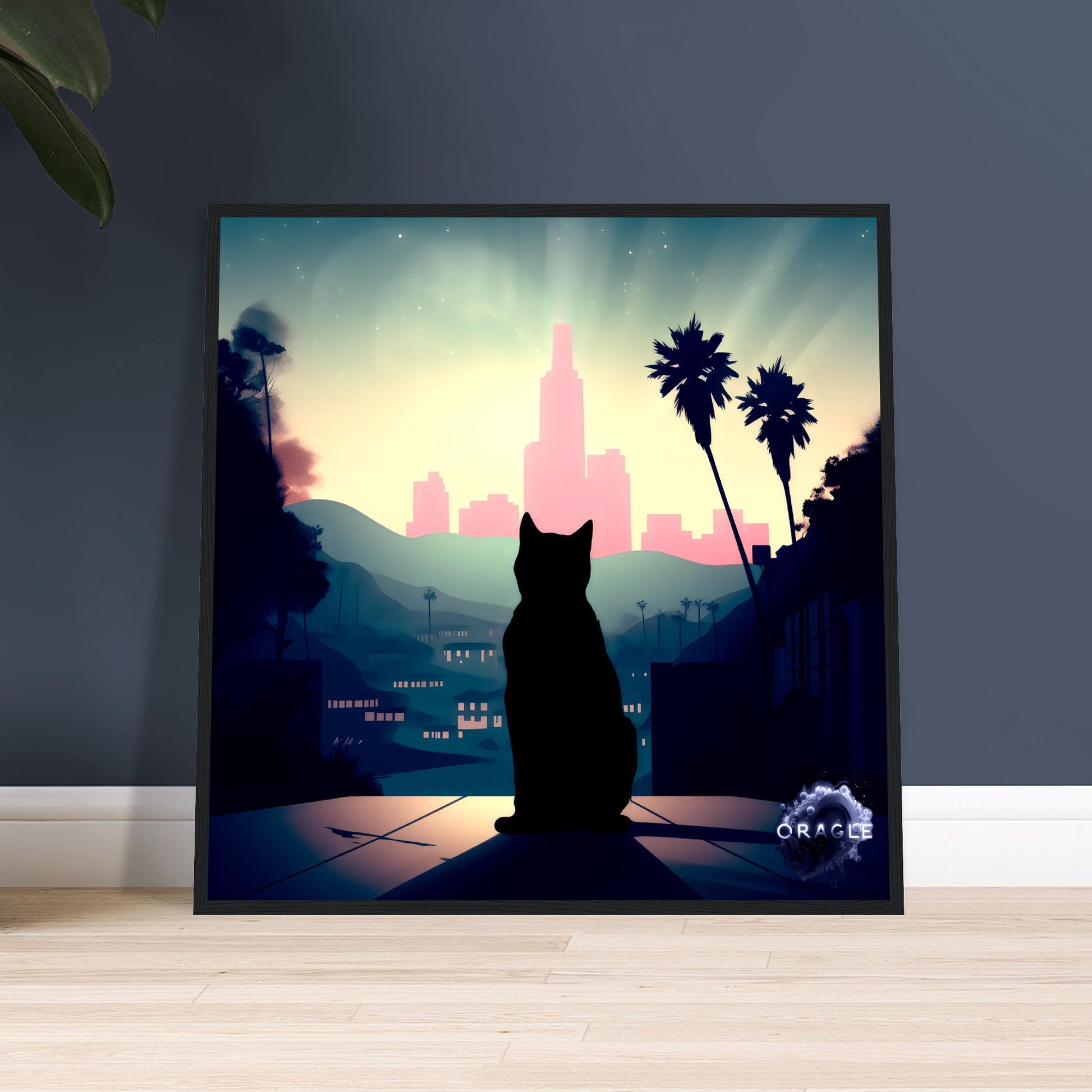 Osiris in Hollywood - Premium Matte Paper Wooden Framed Poster Gelato