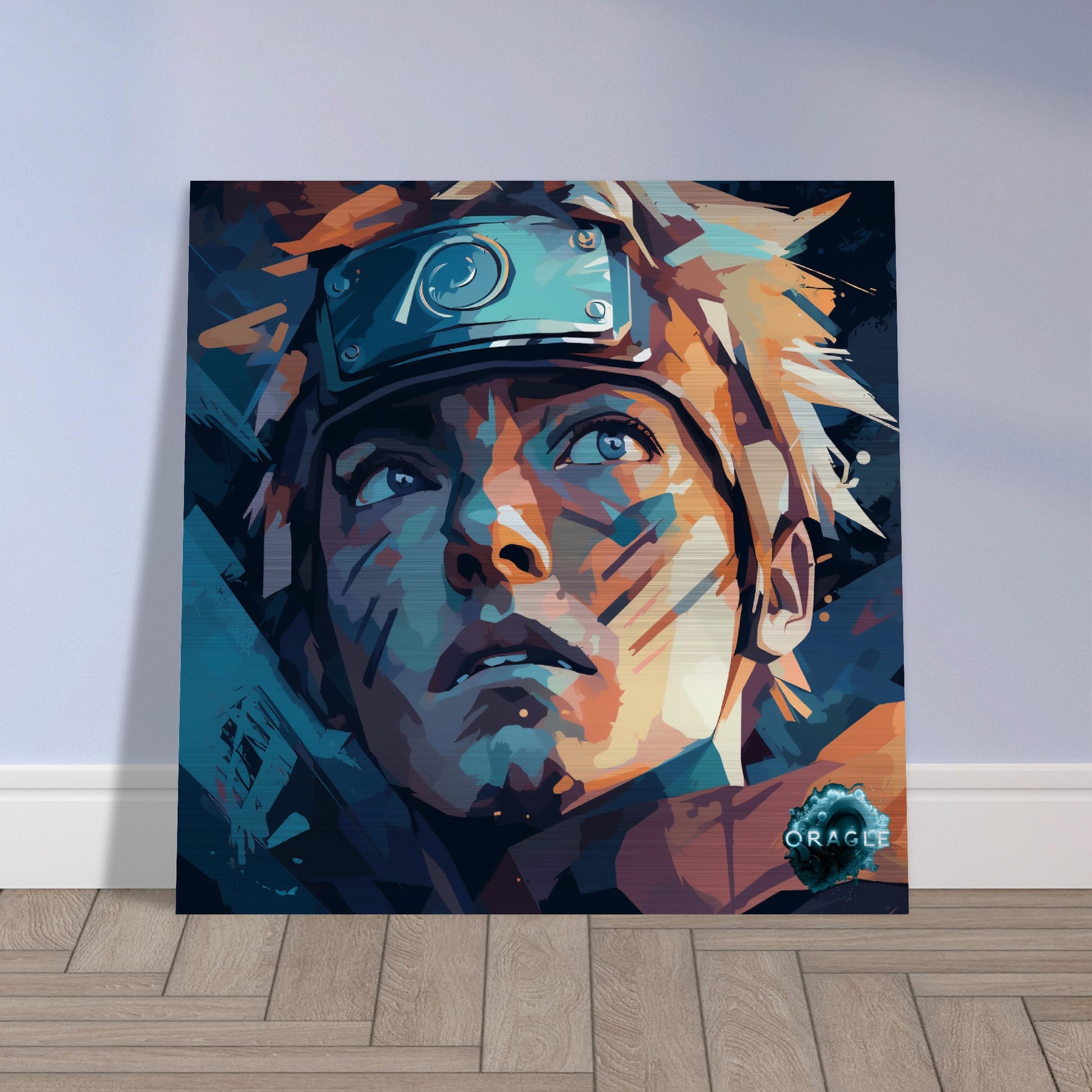 Naruto - Brushed Aluminum Print Gelato