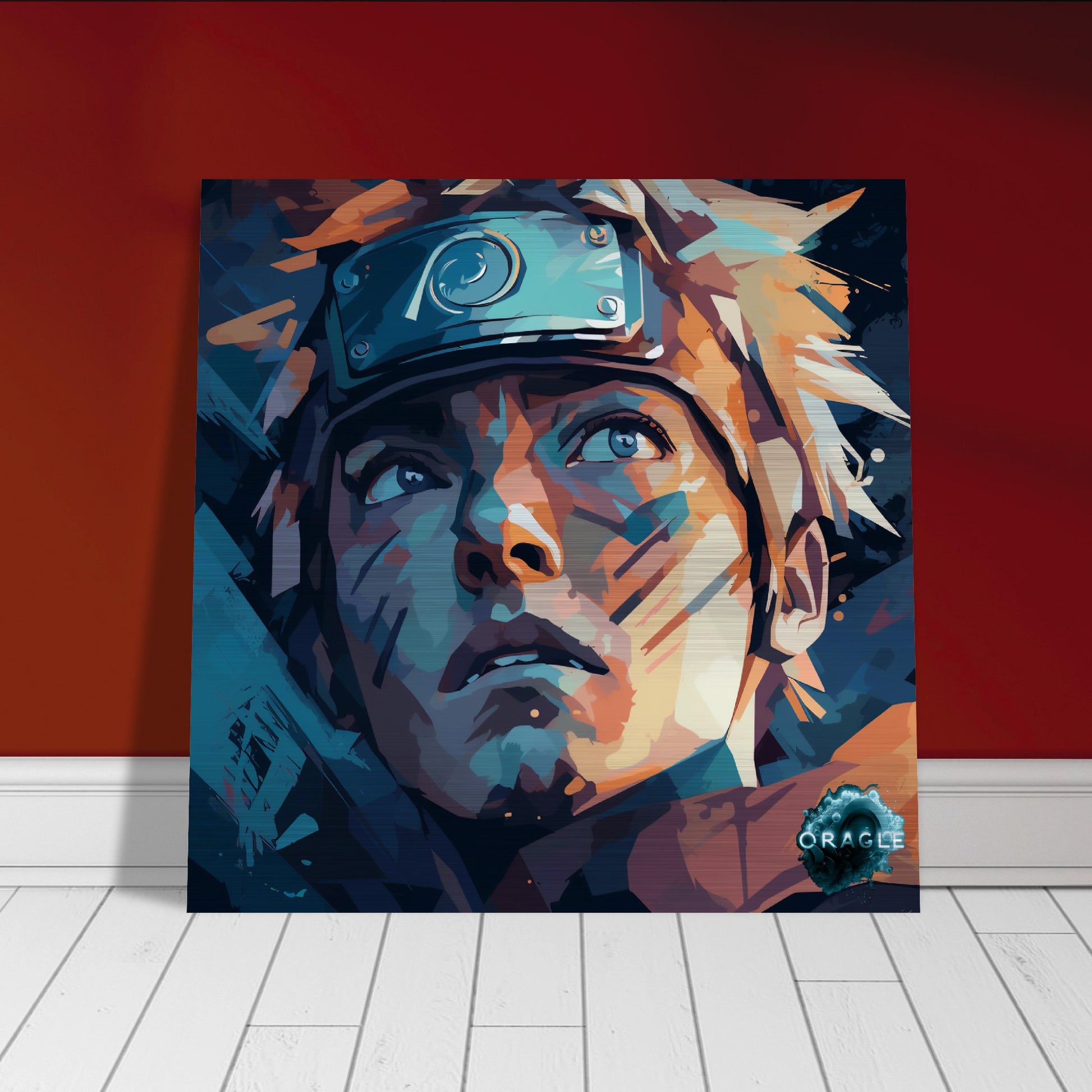 Naruto - Brushed Aluminum Print Gelato