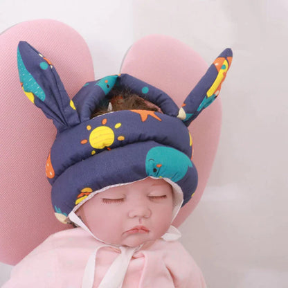 1-3T Toddler Baby Head Protector Safety Pad Cushion Back Prevent Injured Angel Bee Cartoon Security Pillows Protective Headgear