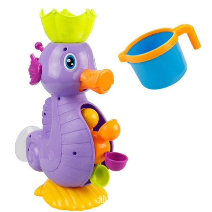 Kids Shower Bath Toys Cute Yellow Duck Waterwheel Elephant Toys Baby Faucet Bathing Water Spray Tool Dabbling Toy Baby Toys