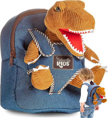 Small Dinosaur Backpack Dinosaur Toys for Kids 3-5 Toddler Backpack for Boys 2 3 5 Year Old Boy Girls Gift Dinosaur Toys for Kids 2-4 Dinosaurs for Boys Dino Toy Dinosaur Stuffed Animal